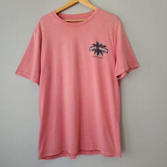 Izod Saltwater Collection Set of 2 Short Sleeve Soft Wash Tee Shirts Mens XL - Picture 2 of 12